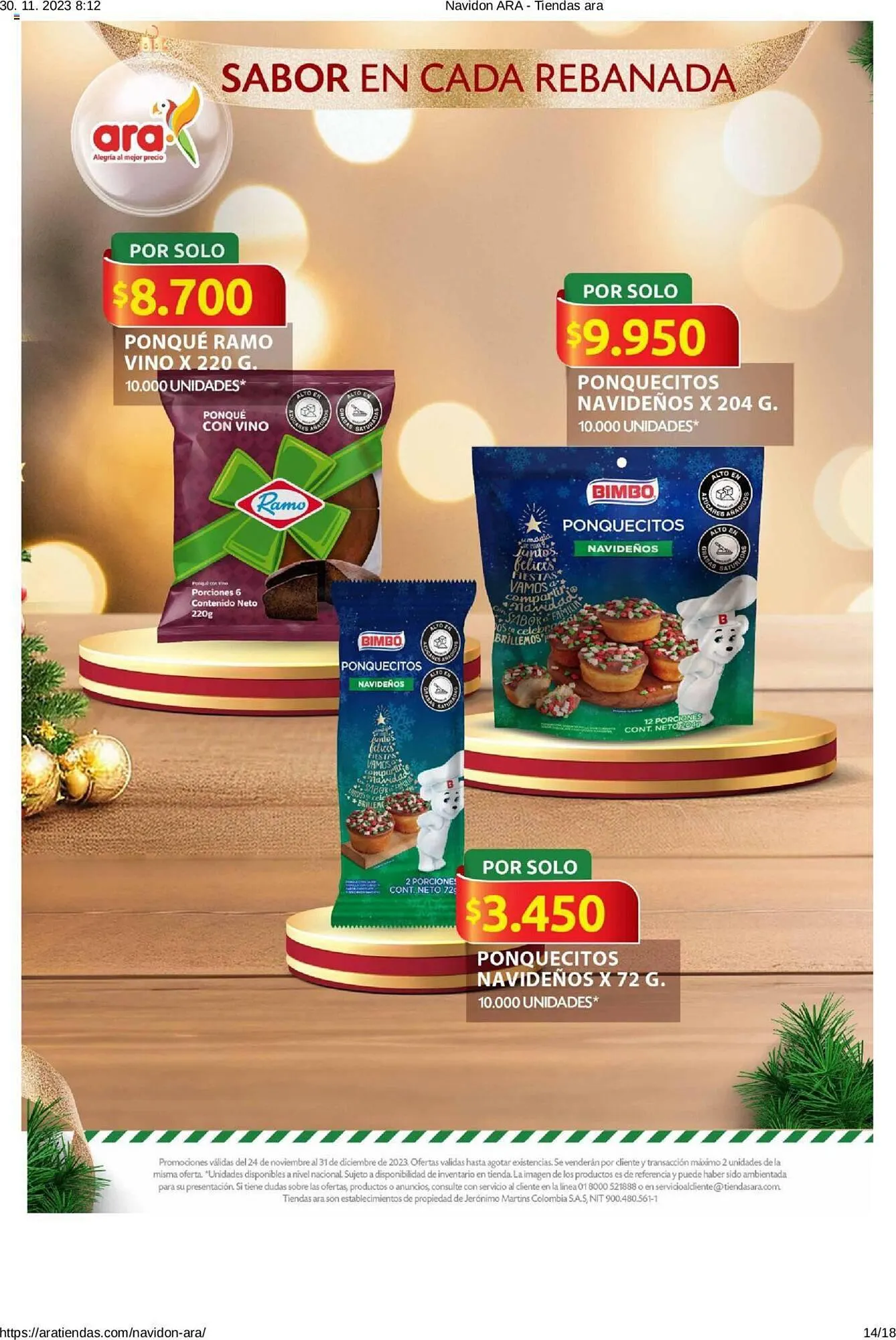 Catalogo de Catálogo Ara 24 de noviembre al 31 de diciembre 2023 - Pag 14