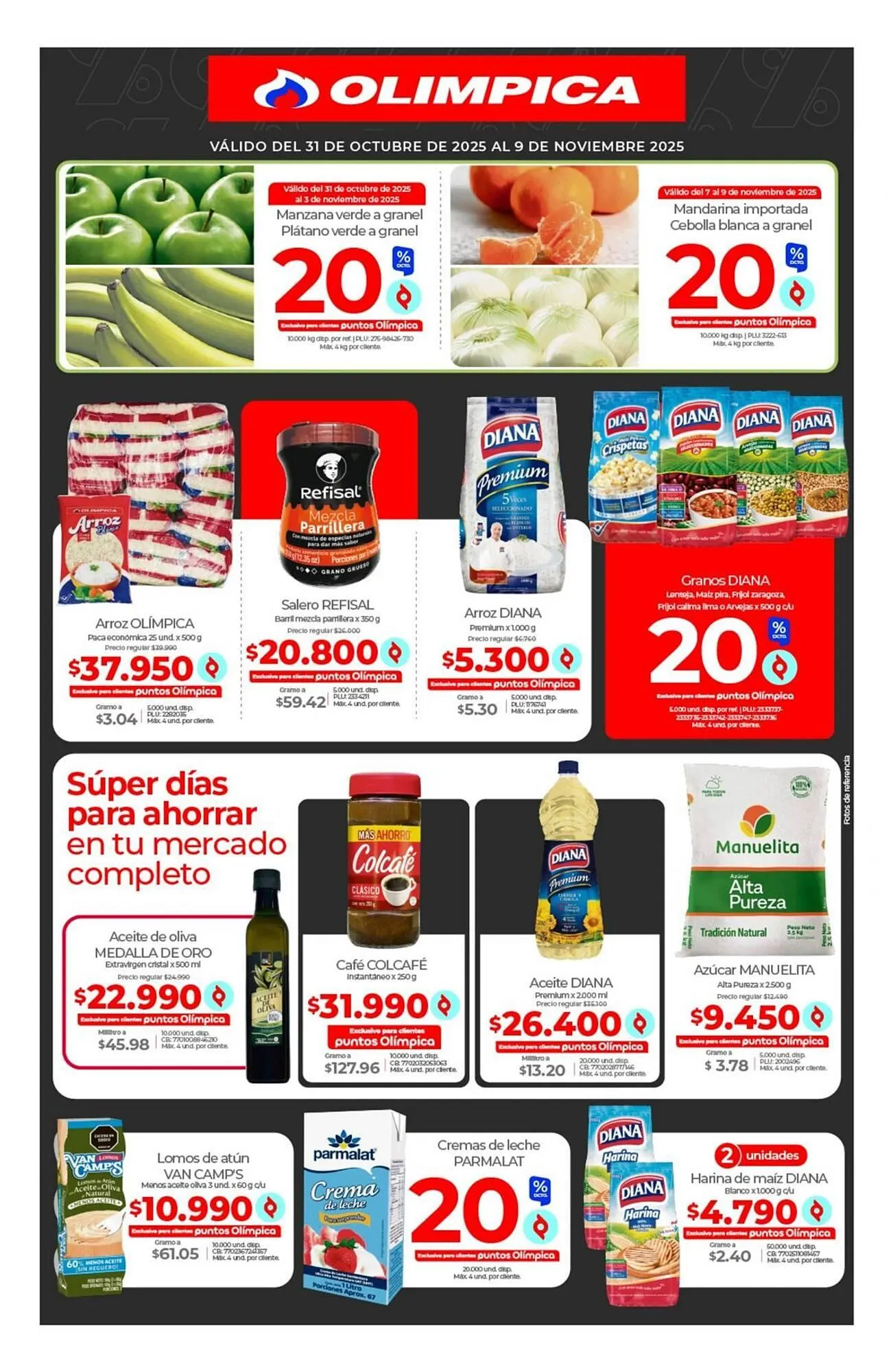 Catalogo de Catálogo Olímpica 31 de octubre al 9 de noviembre 2025 - Pag 2