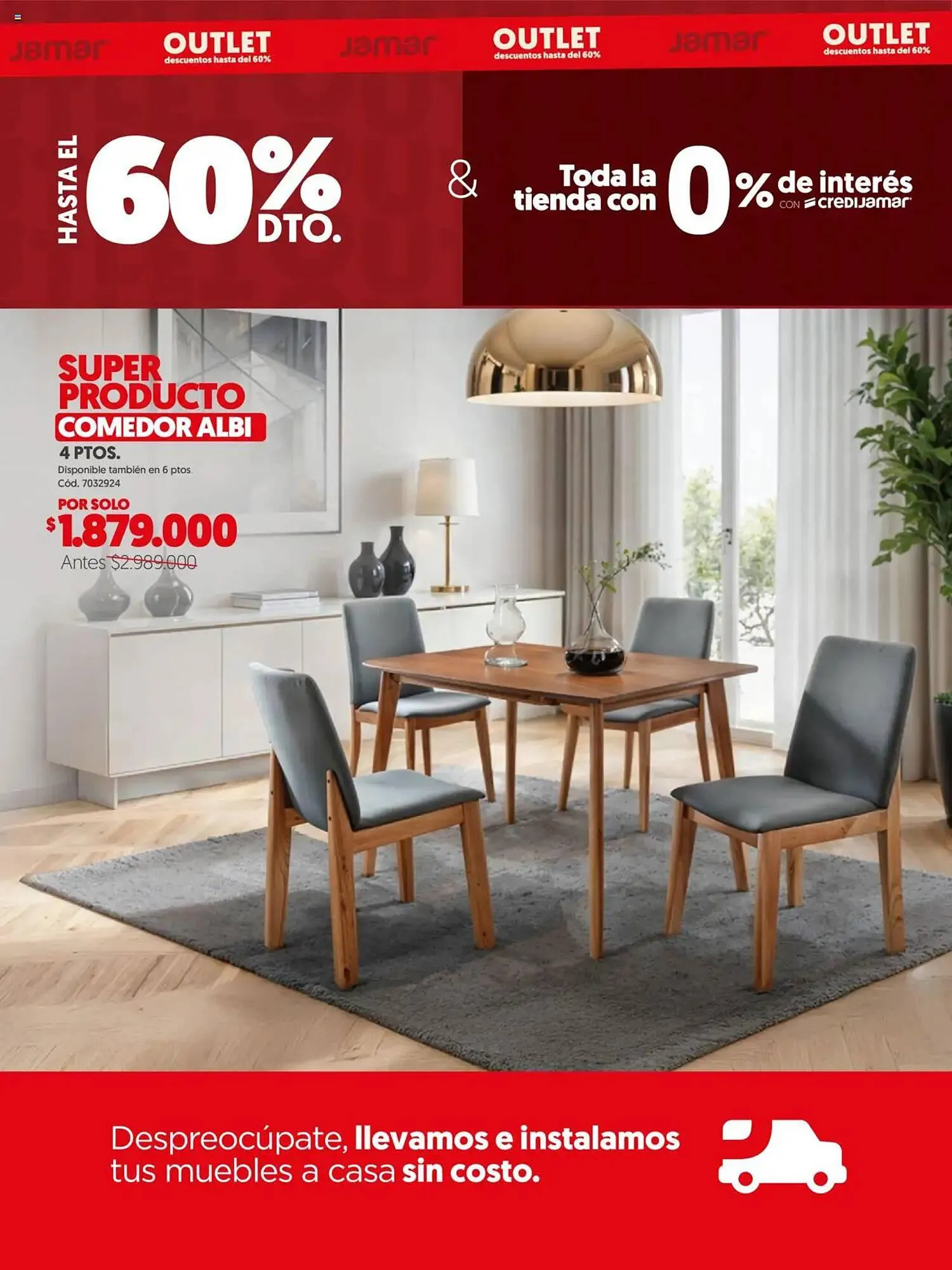 Catalogo de Catálogo Muebles Jamar 7 de enero al 31 de enero 2025 - Pag 2