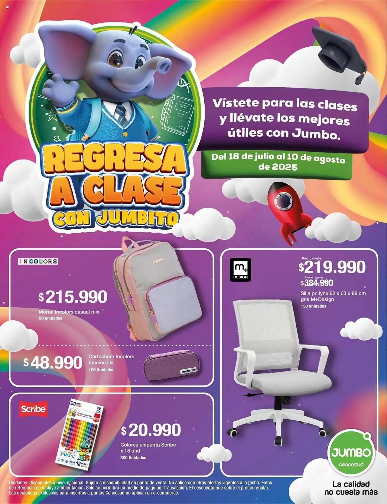 Catalogo de Catálogo Jumbo 18 de julio al 11 de agosto 2025 - Pag 1