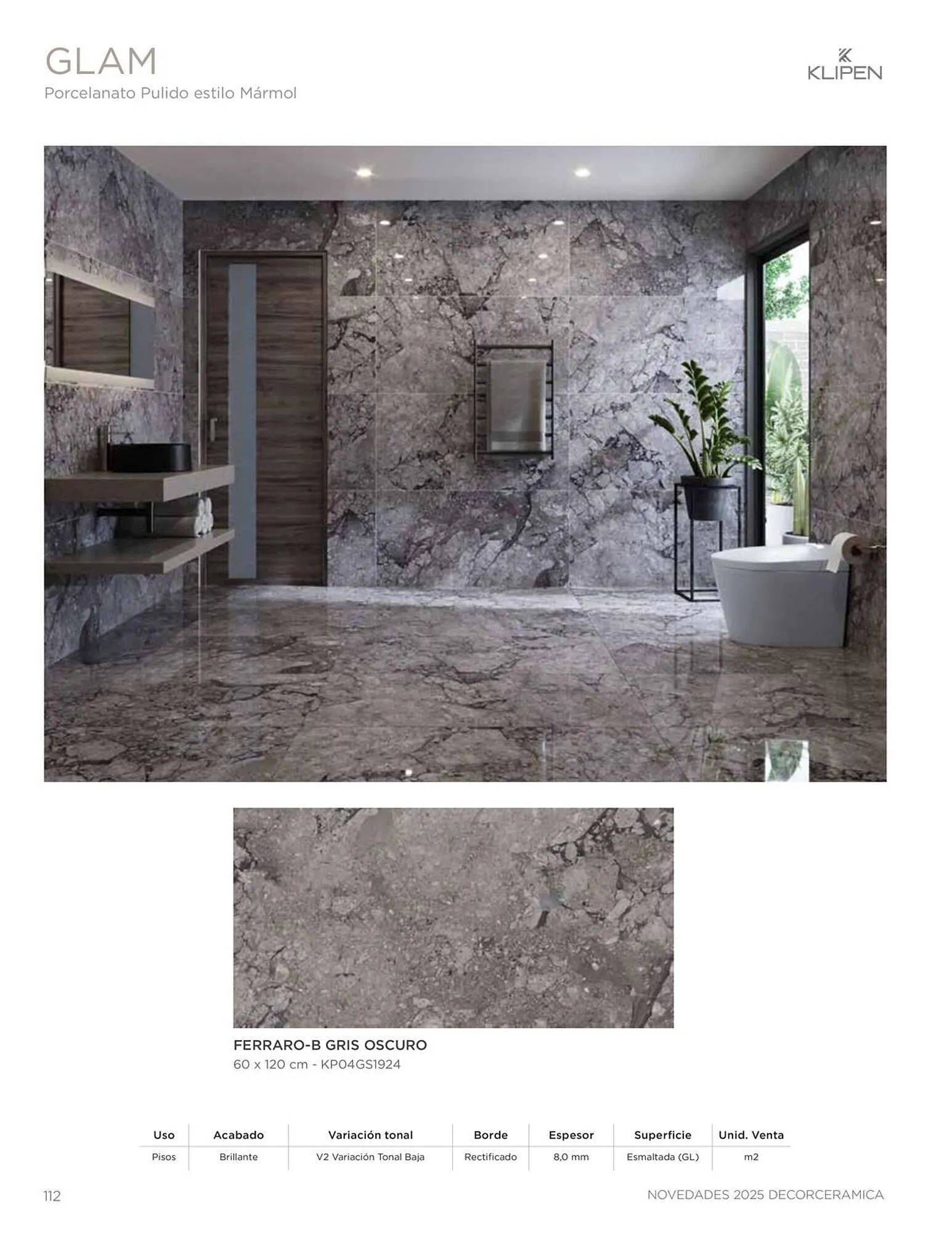 Catalogo de Catálogo Decorceramica 9 de diciembre al 31 de diciembre 2025 - Pag 112