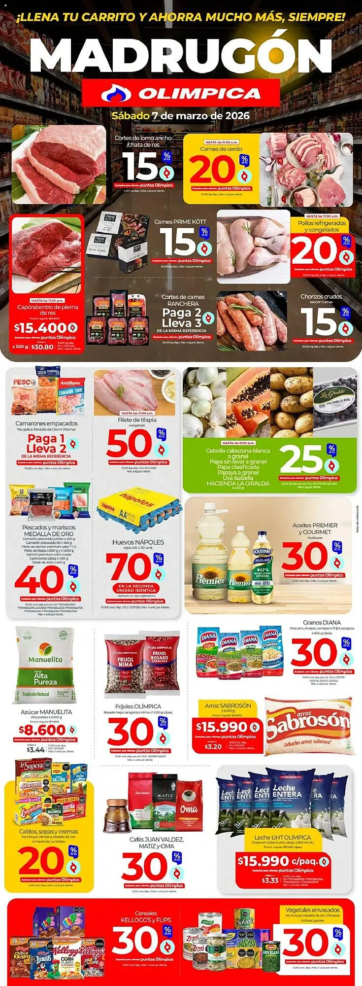 Catalogo de Catálogo Olímpica 5 de marzo al 7 de marzo 2026 - Pag 1