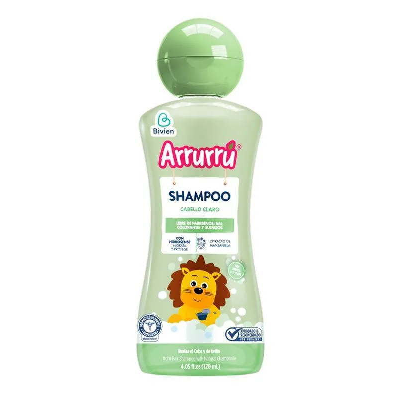 Shampoo Arrurru Manzanilla Frasco X 120 Ml