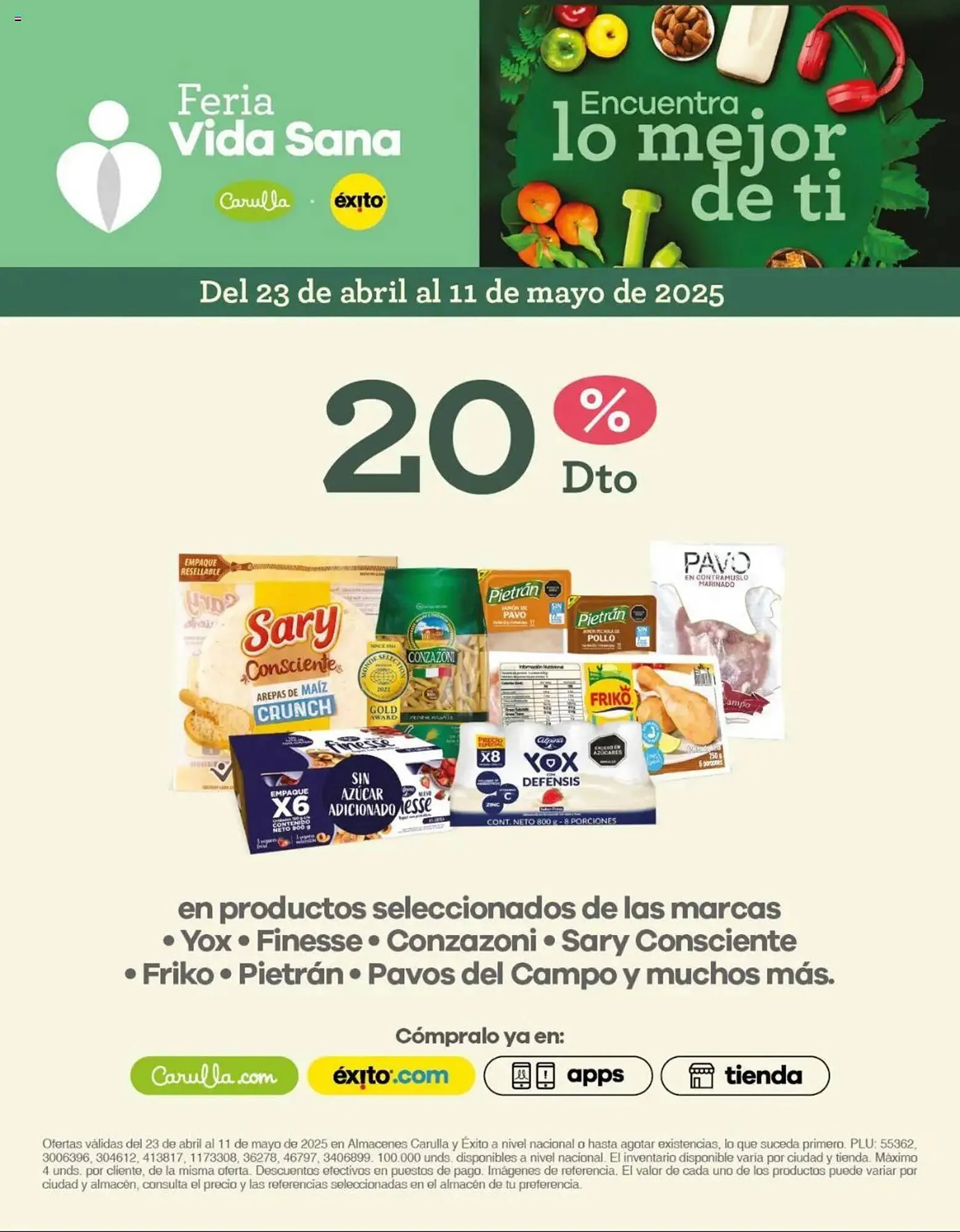 Catalogo de Catálogo Carulla 23 de abril al 11 de mayo 2025 - Pag 2
