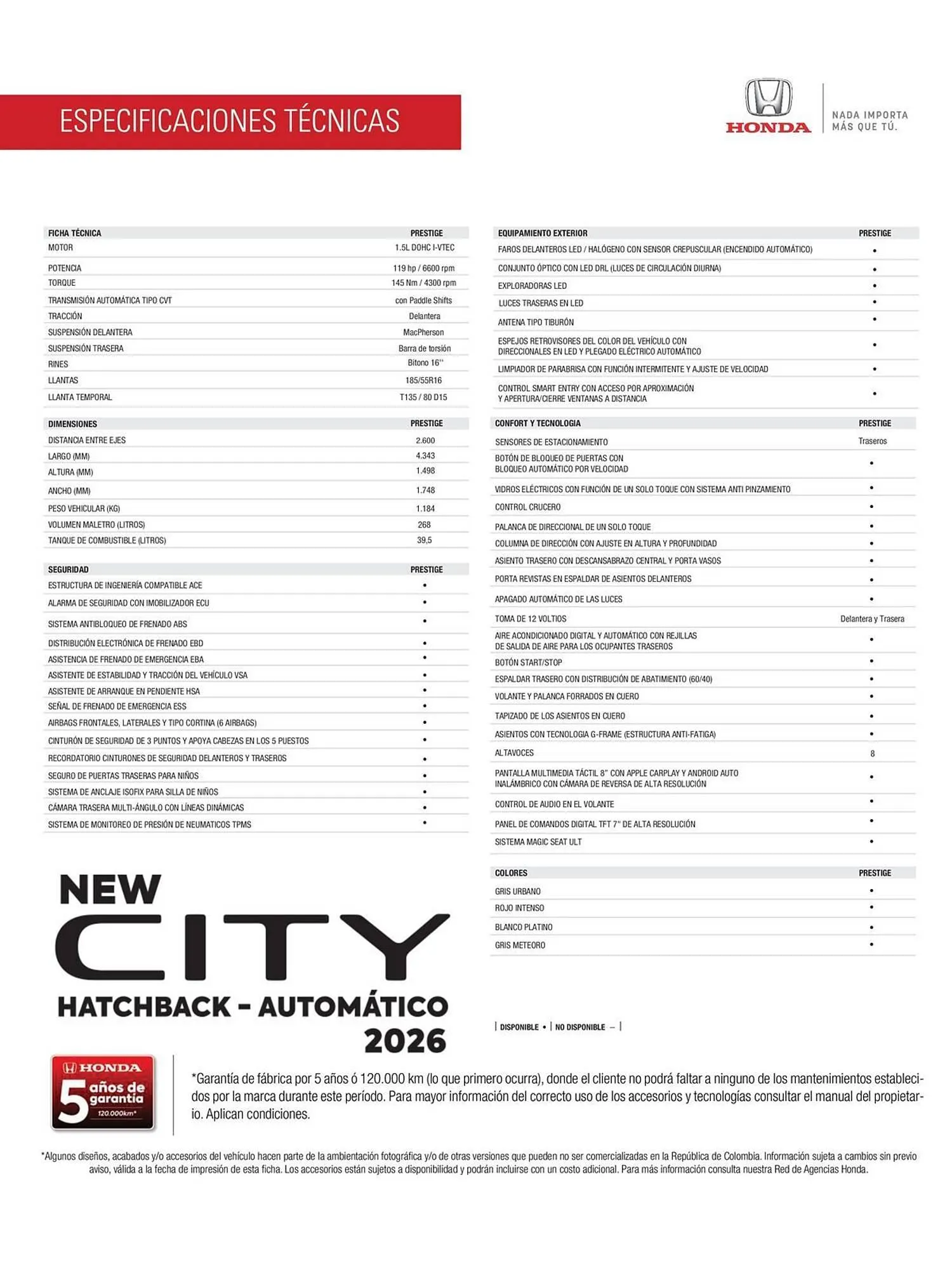 Catalogo de Catálogo Honda 26 de marzo al 9 de abril 2026 - Pag 2