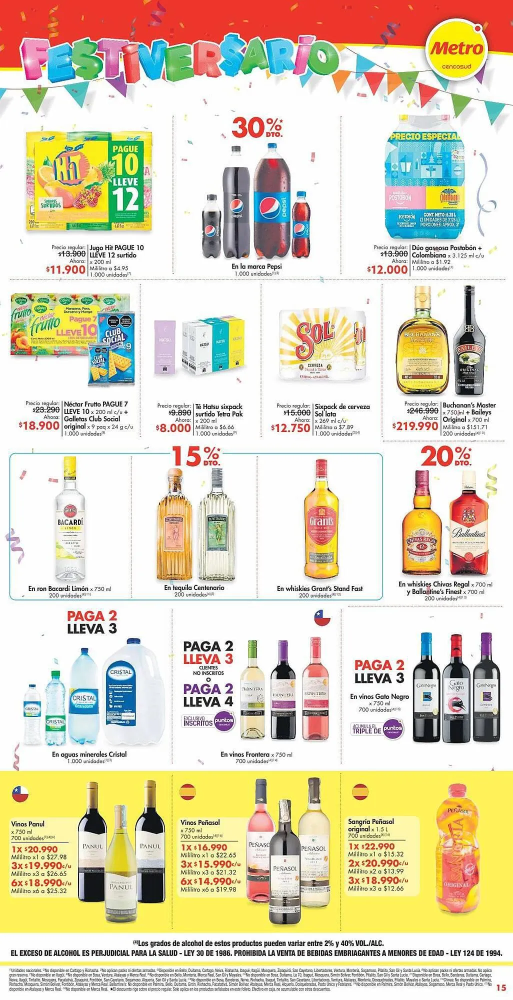 Catalogo de Catálogo Metro 14 de septiembre al 2 de octubre 2023 - Pag 15