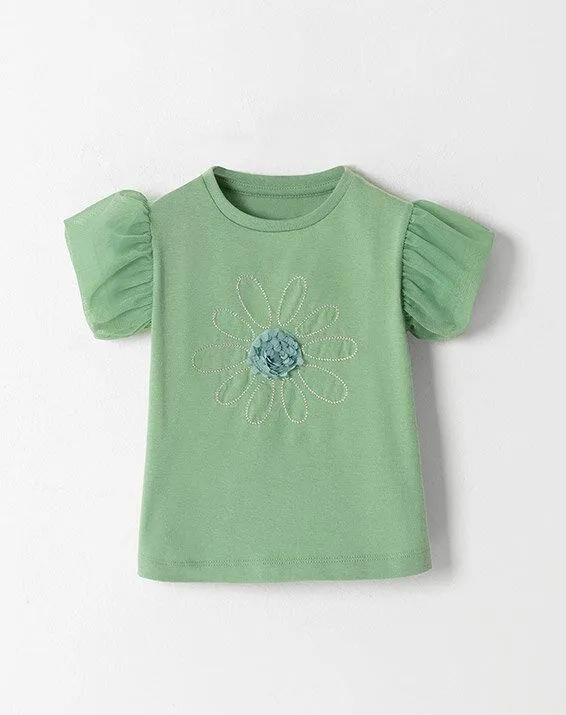 camiseta nixe verde 18-24m
