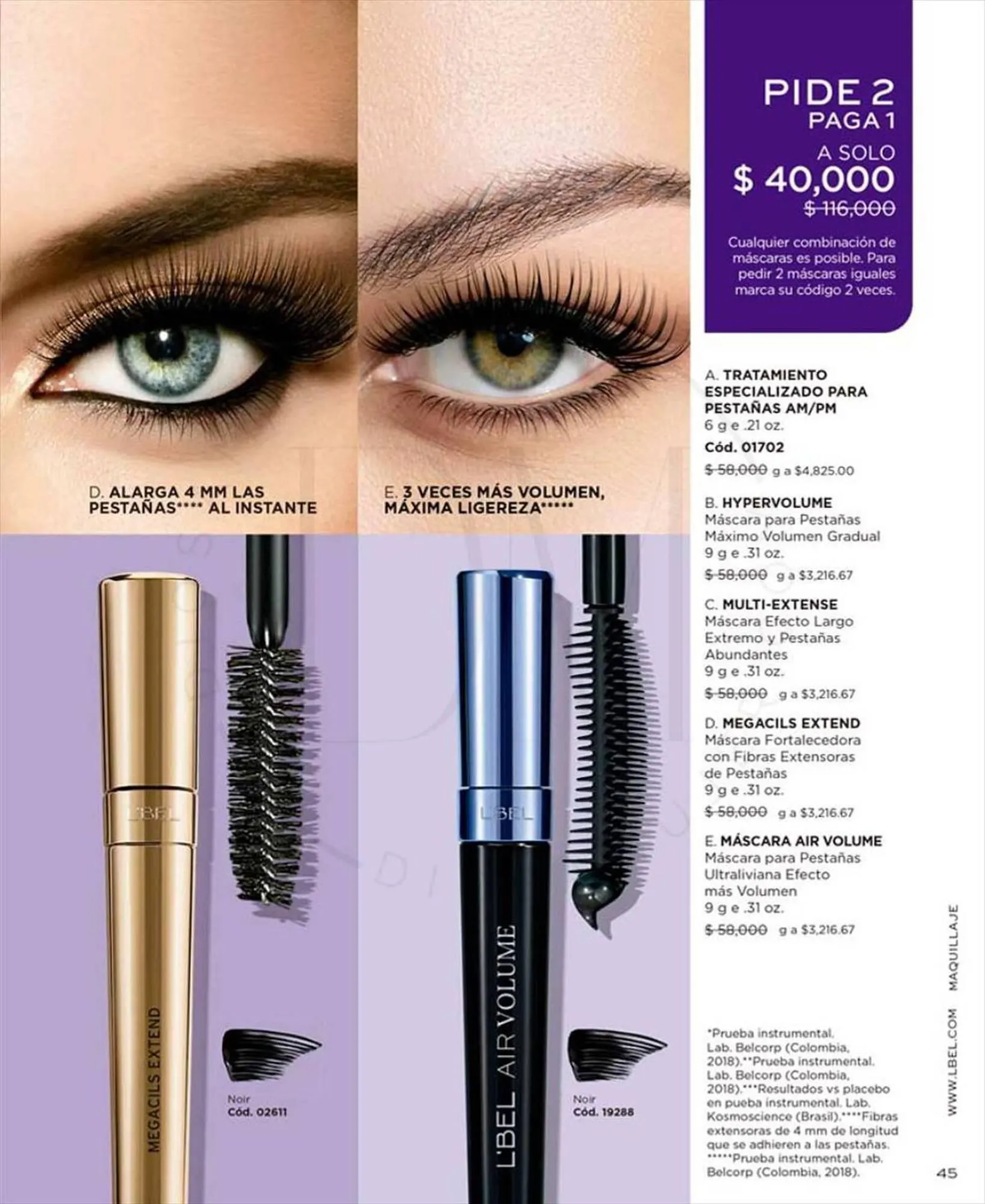 Catalogo de Catálogo L'bel 9 de octubre al 31 de octubre 2023 - Pag 45