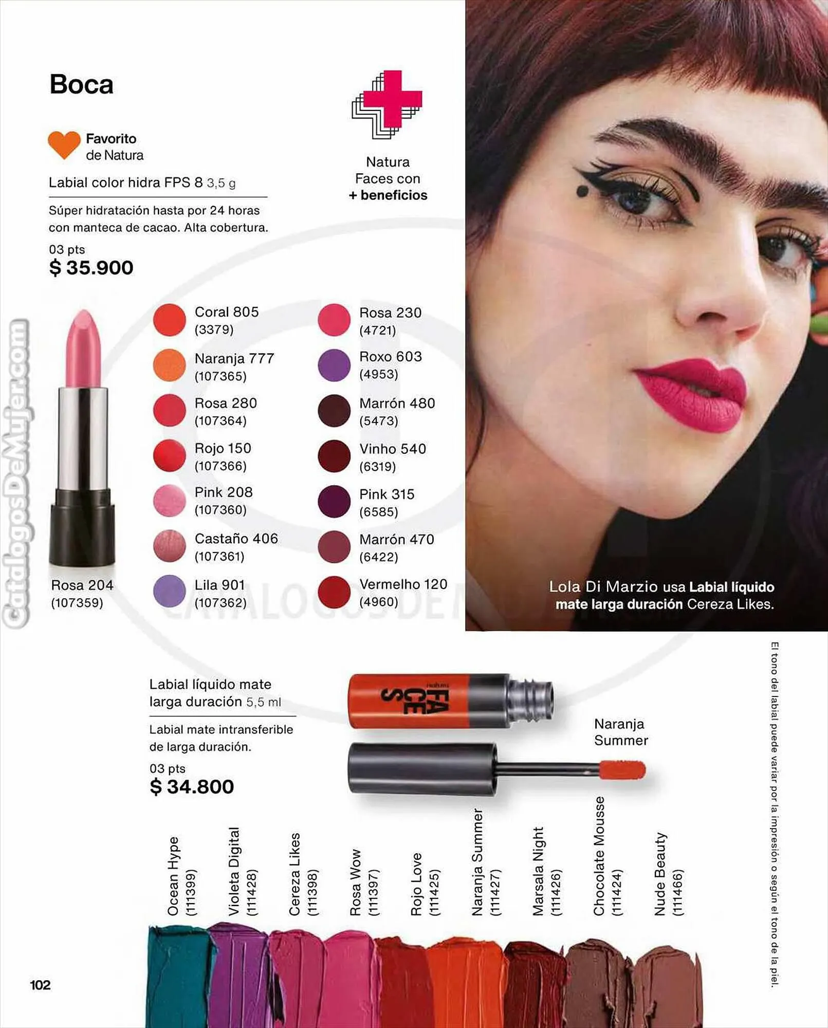 Catalogo de Catálogo Natura 31 de agosto al 2 de septiembre 2023 - Pag 102