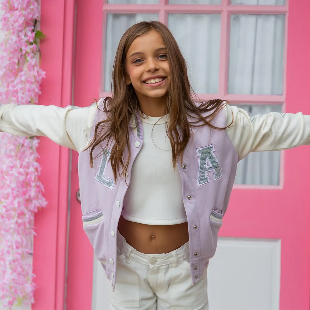VARSITY COLLEGE JACKET FOR GIRLS