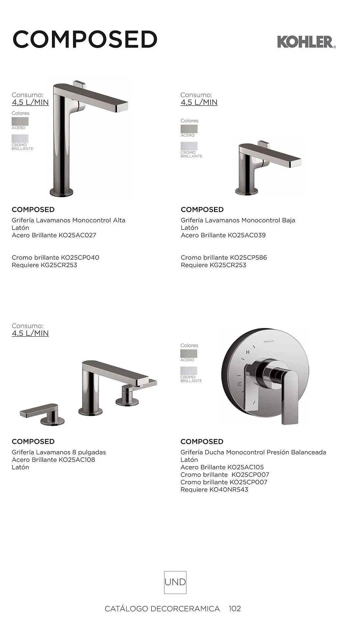 Catalogo de Catálogo Decorceramica 6 de noviembre al 6 de mayo 2025 - Pag 102