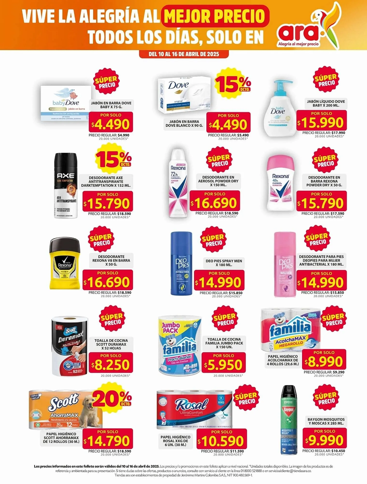 Catalogo de Catálogo Ara 10 de abril al 17 de abril 2025 - Pag 9