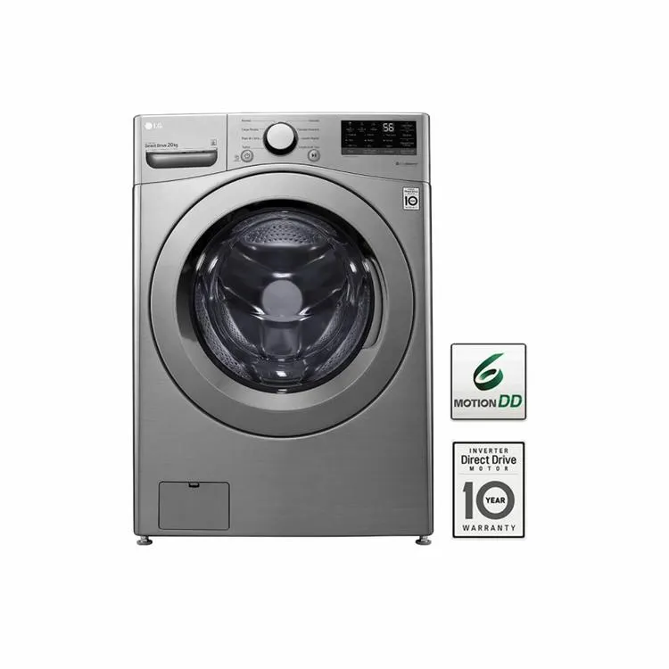 Lavadora LG Carga Frontal 20KG WM20VV26W Gris