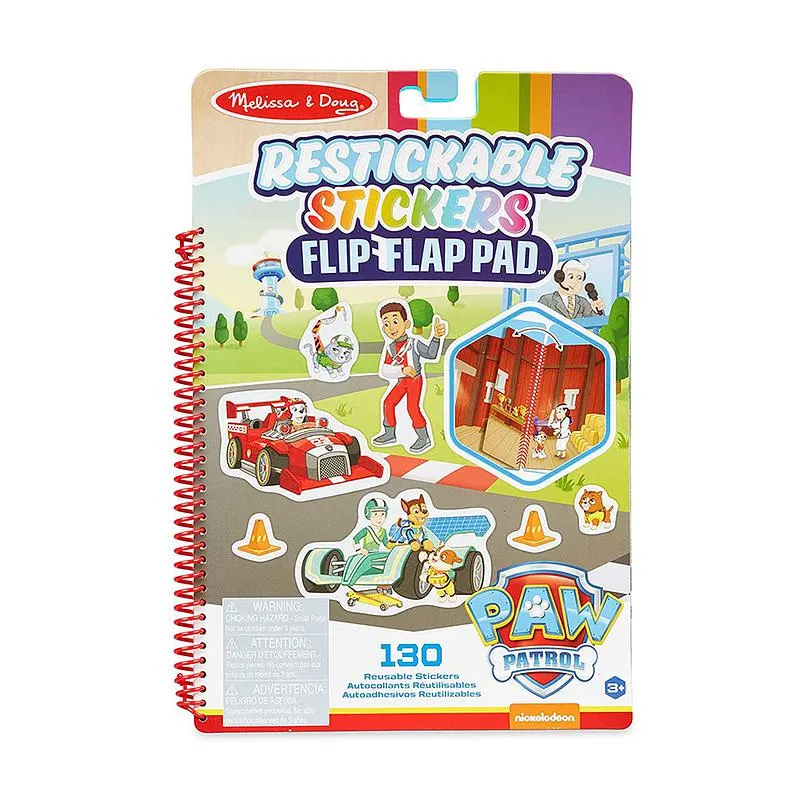 Melissa & Doug Block Stickers Reutilizables Paw Patrol - Misión Clásica