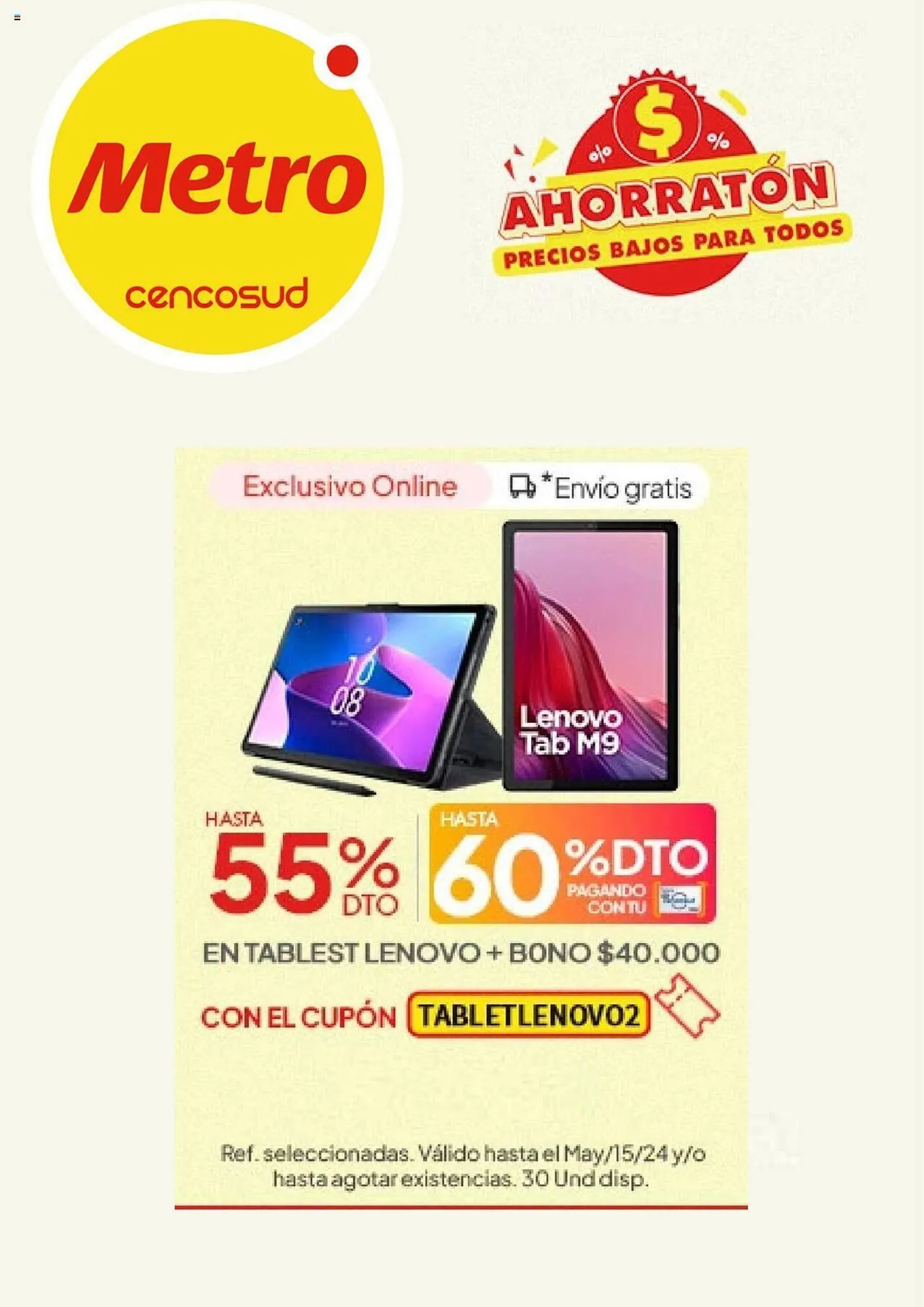 Catalogo de Catálogo Metro 14 de mayo al 15 de mayo 2024 - Pag 9