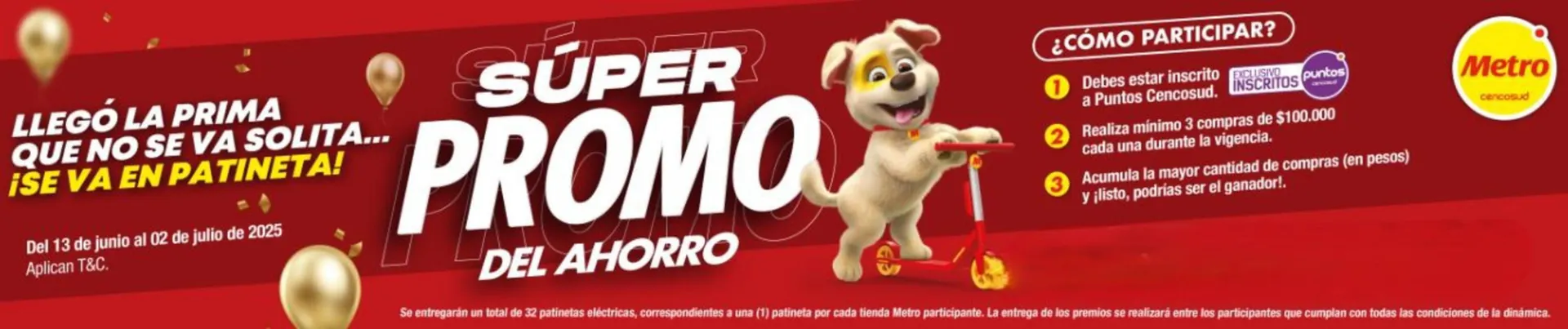 Catalogo de Catálogo Metro 16 de junio al 2 de julio 2025 - Pag 1