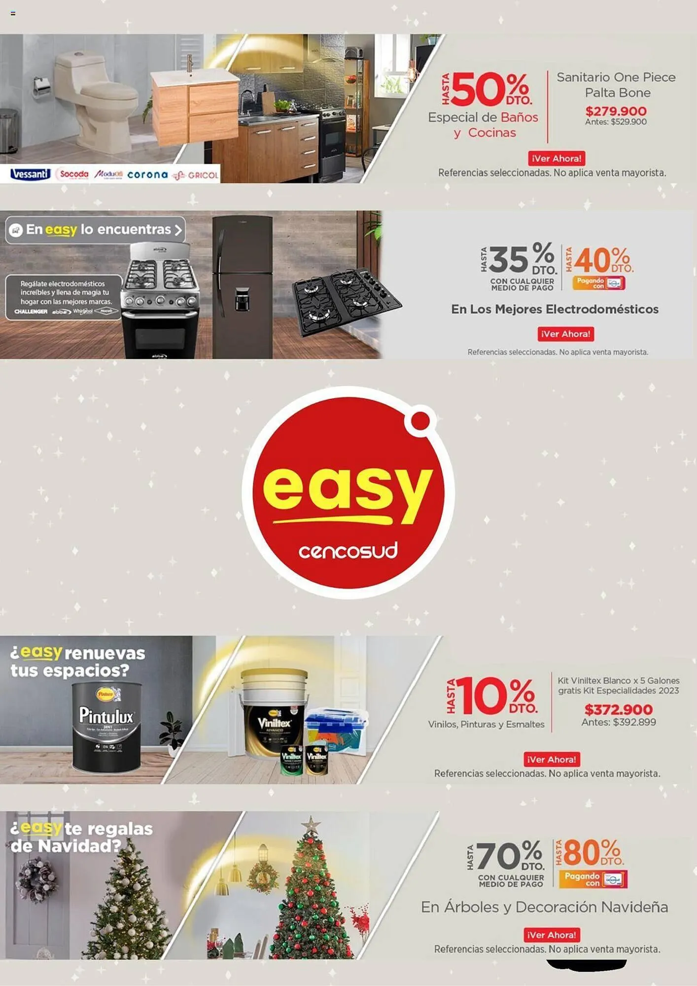 Catalogo de Catálogo Easy 7 de diciembre al 7 de enero 2024 - Pag 1