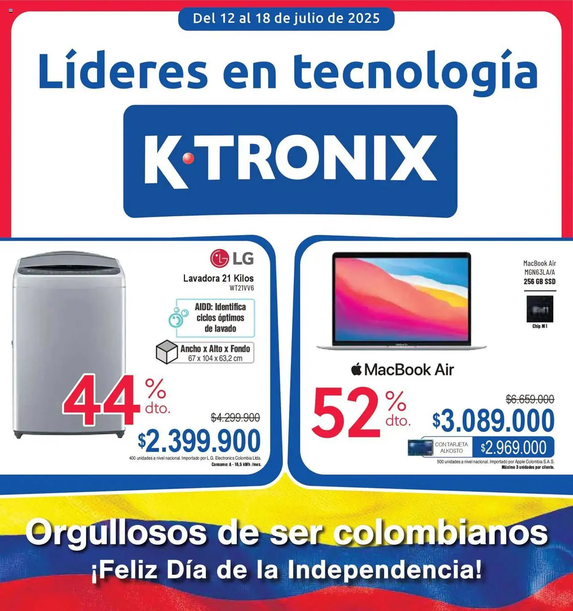 Catalogo de Catálogo Ktronix 12 de julio al 19 de julio 2025 - Pag 1