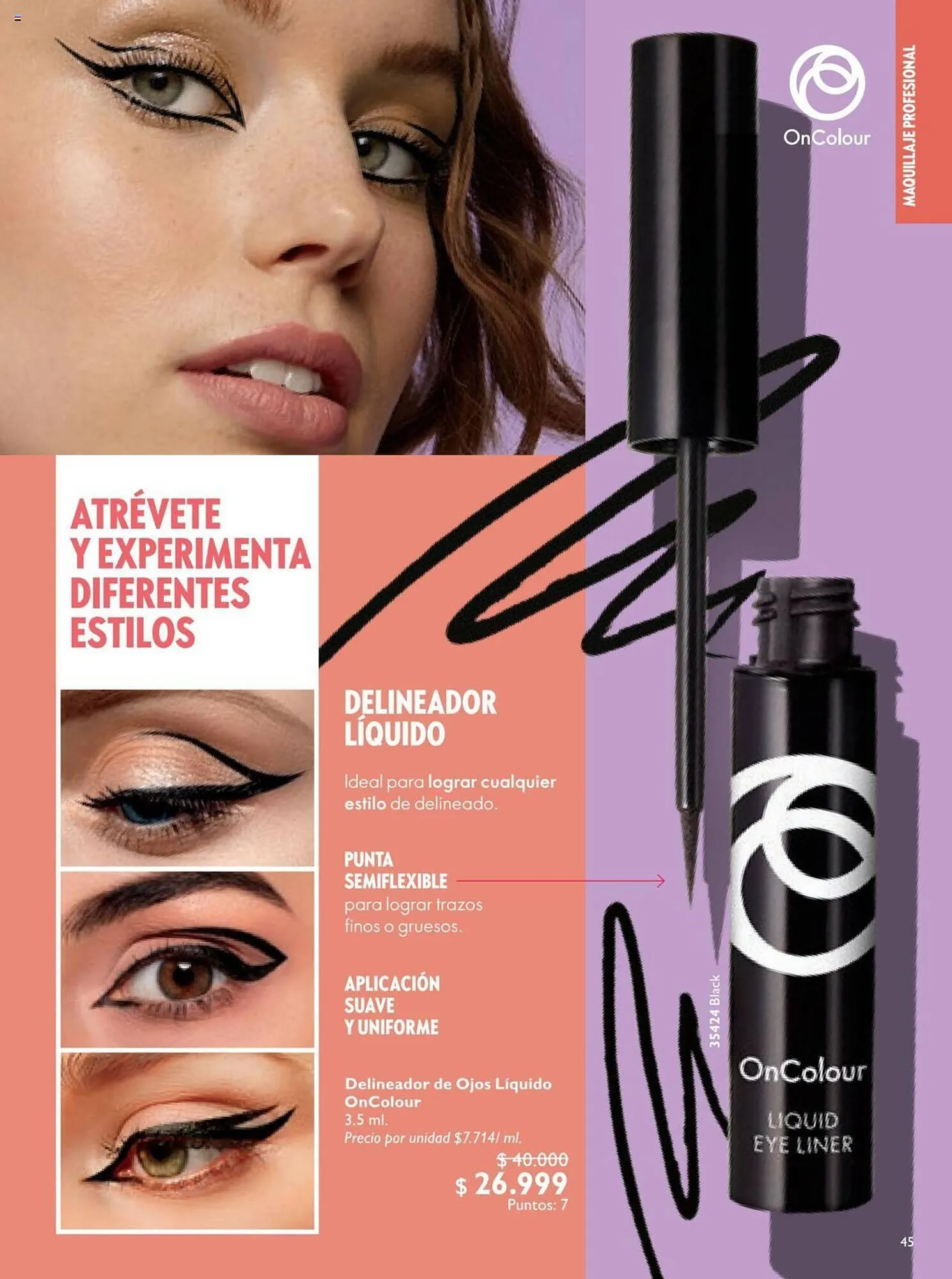 Catalogo de Catálogo Oriflame 28 de septiembre al 18 de octubre 2024 - Pag 45