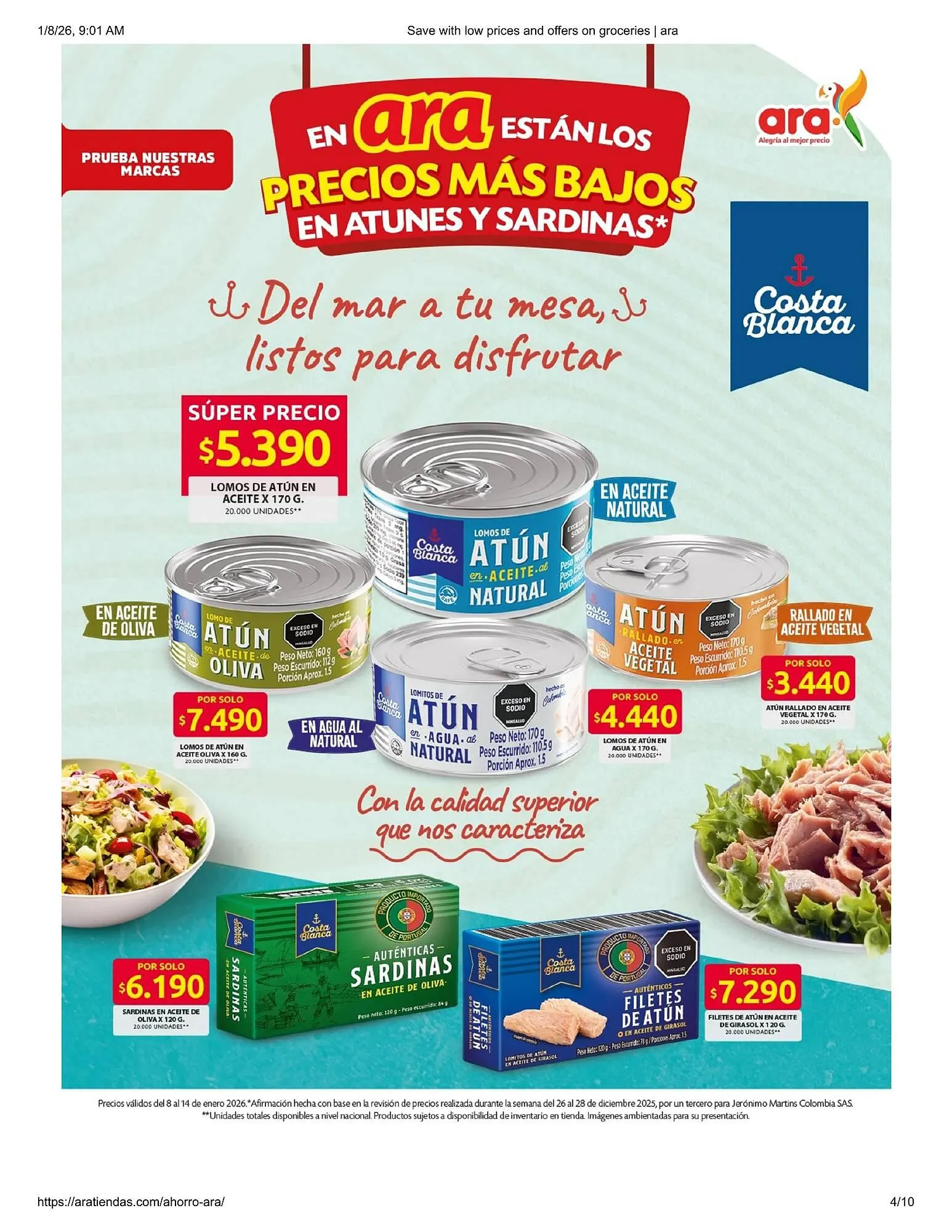 Catalogo de Catálogo Ara 8 de enero al 14 de enero 2026 - Pag 4