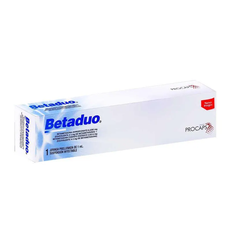 Betaduo Jeringa Prellenada X 1 Ml