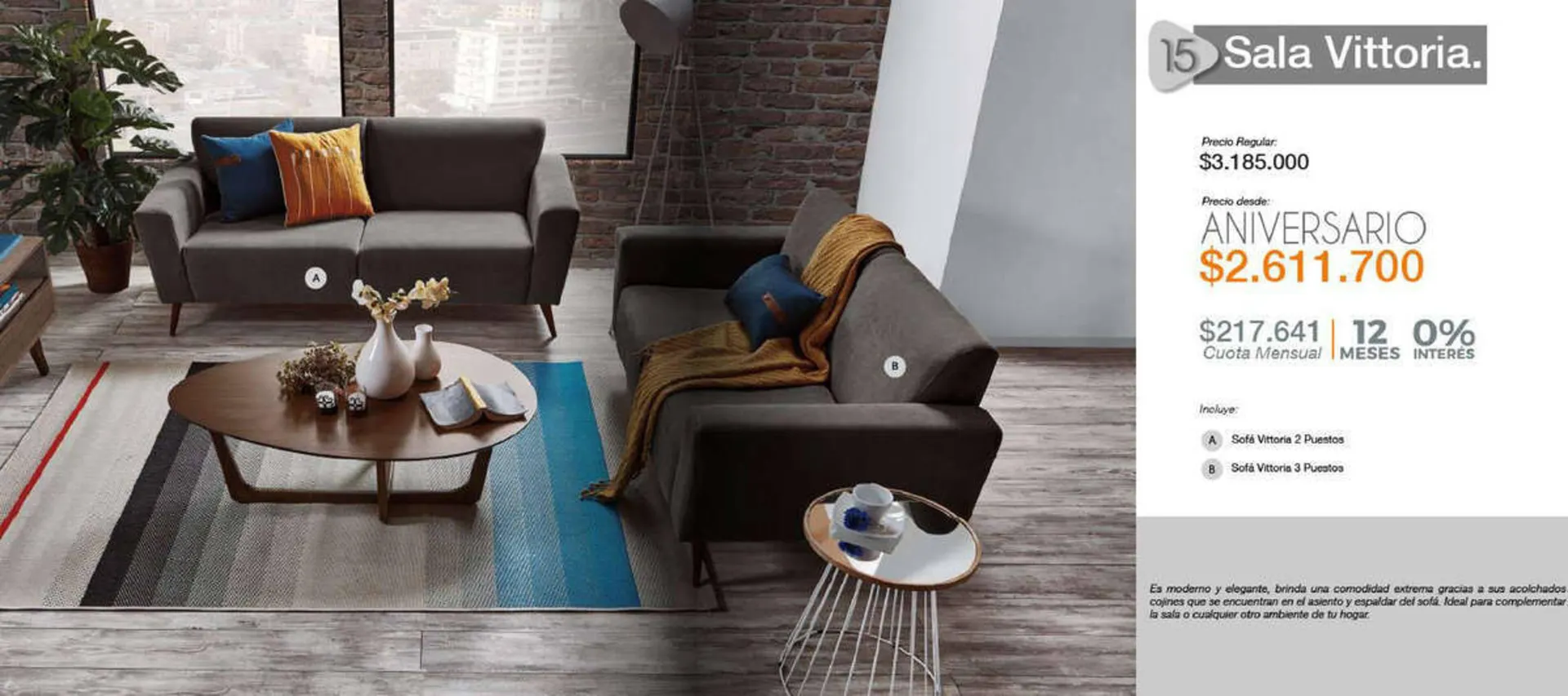 Catalogo de Catálogo Muebles & Accesorios 19 de junio al 2 de agosto 2023 - Pag 3