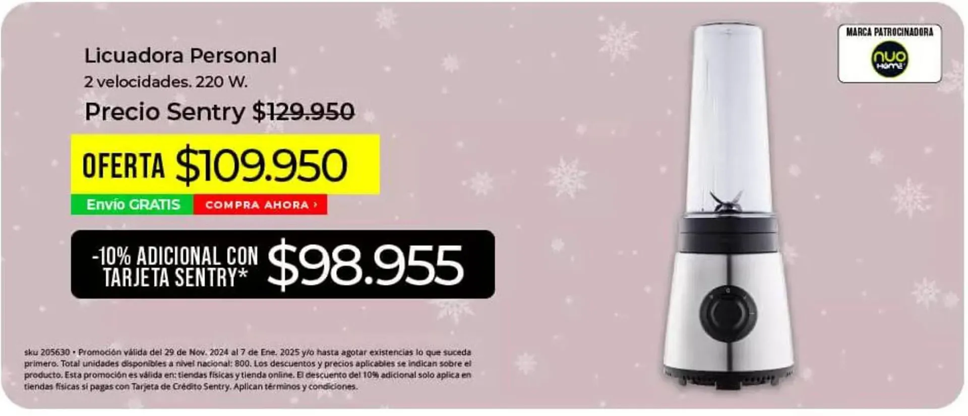 Catalogo de Catálogo Home Sentry 3 de diciembre al 7 de enero 2025 - Pag 23