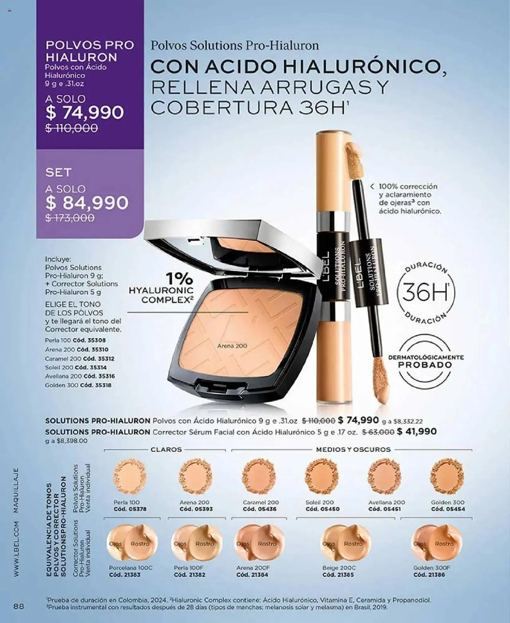 Catalogo de Catálogo L'bel 29 de julio al 16 de septiembre 2025 - Pag 88