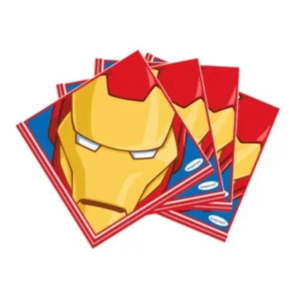 SERVILLETA DISEÑO AVENGERS x16