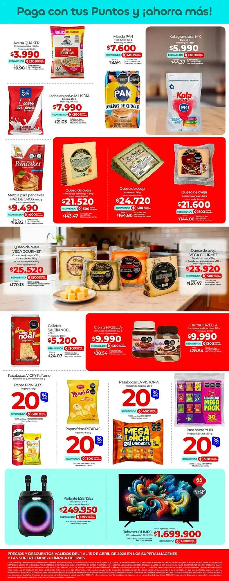 Catalogo de Catálogo Olímpica 1 de abril al 16 de abril 2026 - Pag 3