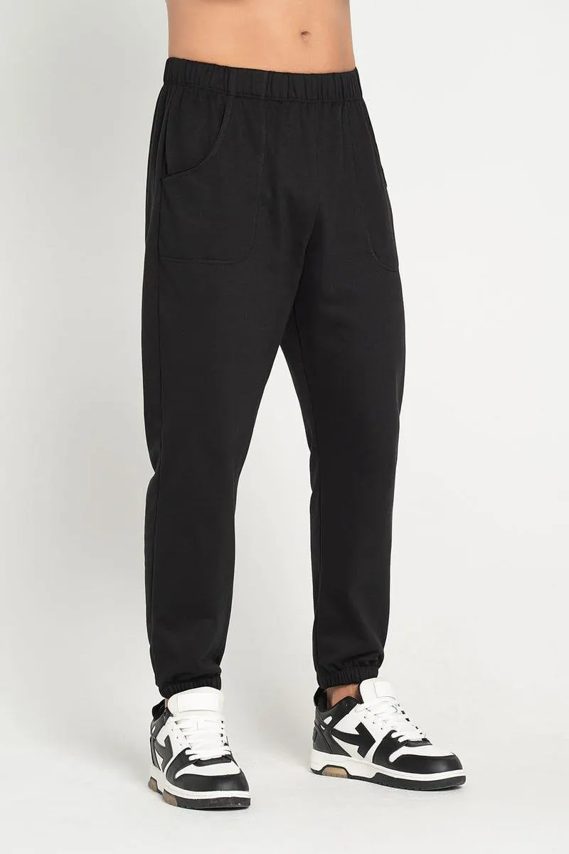 JOGGER BOTA TUBO Negro