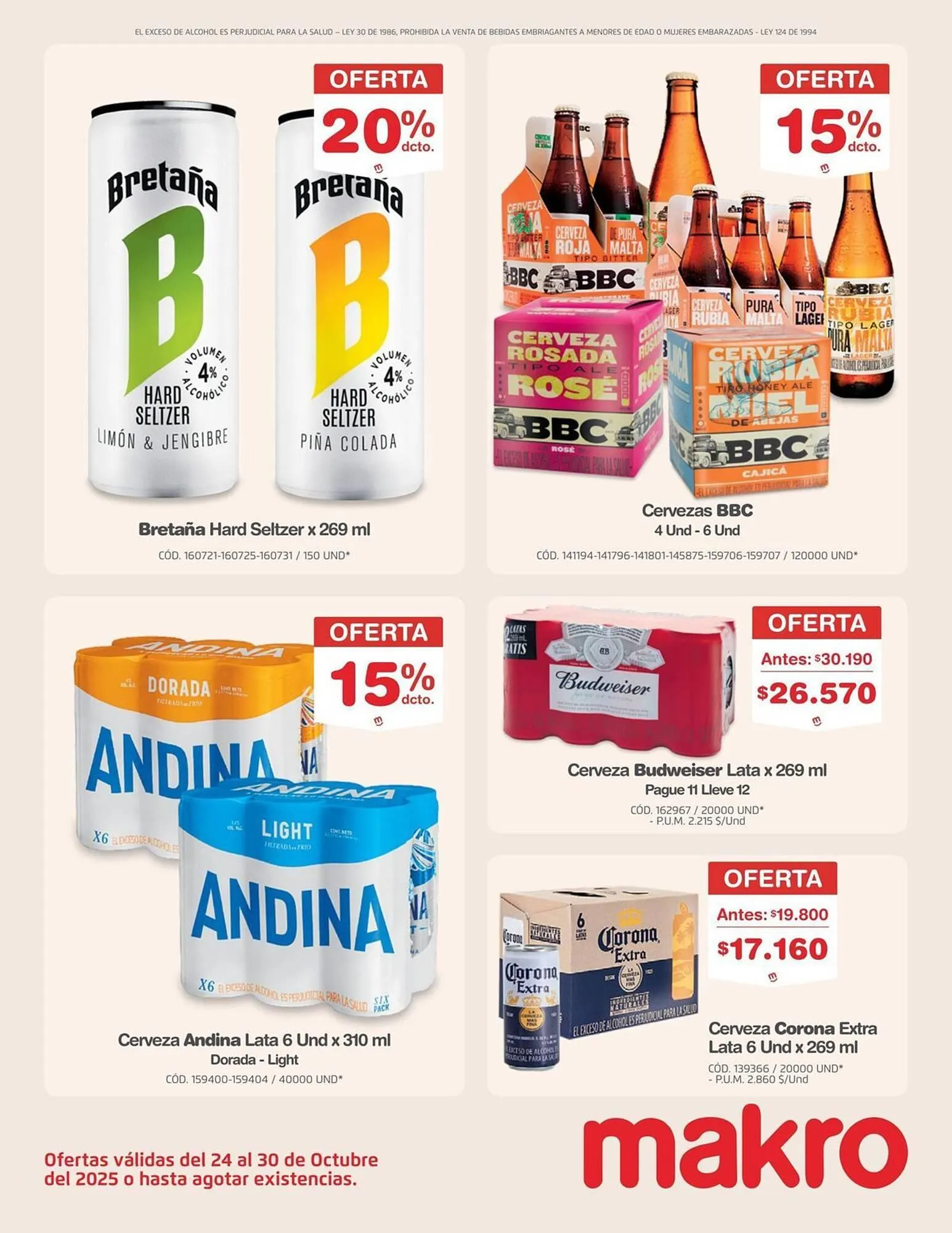 Catalogo de Catálogo Makro 25 de octubre al 8 de noviembre 2025 - Pag 21