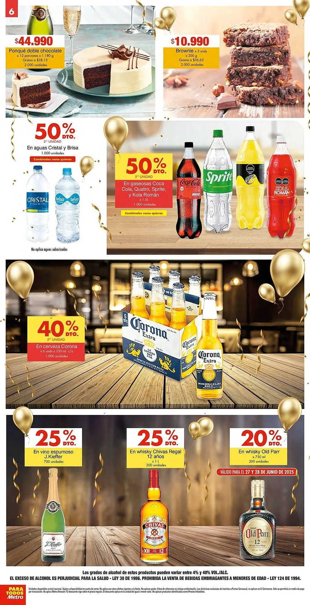 Catalogo de Catálogo Metro 27 de junio al 30 de junio 2025 - Pag 6