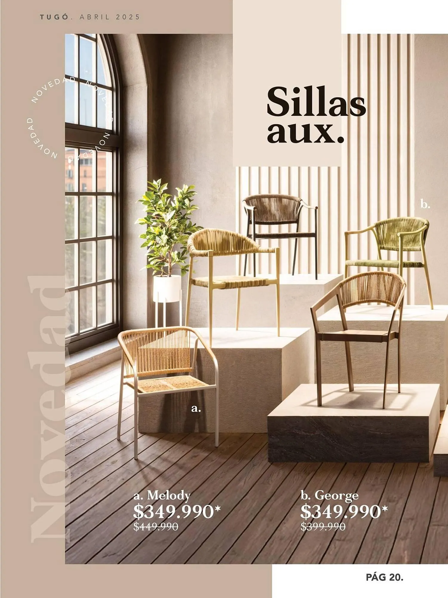 Catalogo de Catálogo Tugó 8 de abril al 30 de abril 2025 - Pag 20