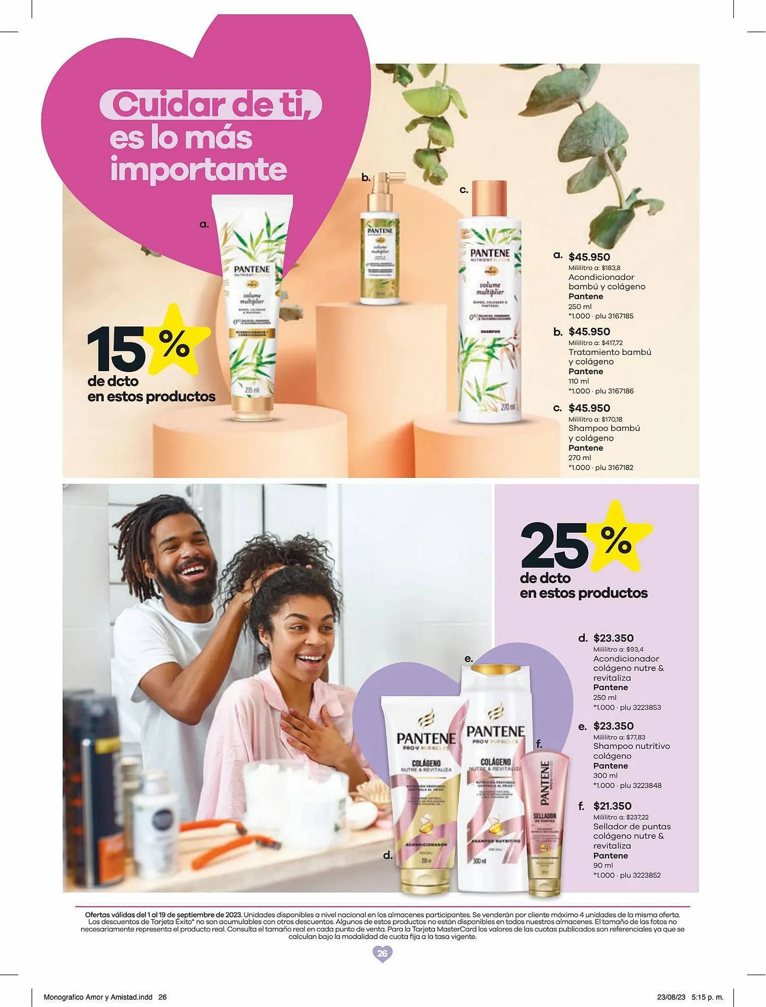 Catalogo de Catálogo Éxito 1 de septiembre al 19 de septiembre 2023 - Pag 26