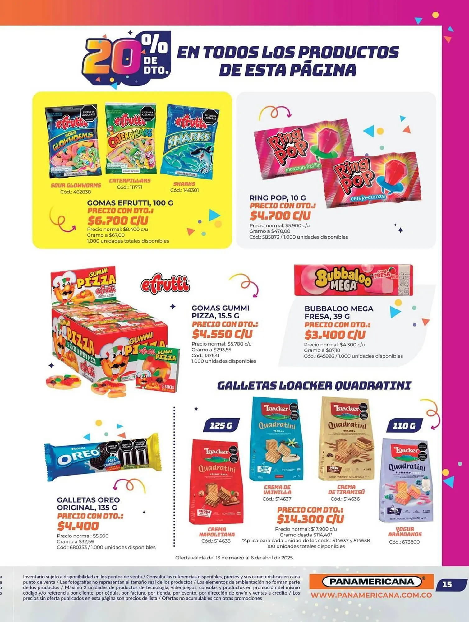 Catalogo de Catálogo Panamericana 20 de marzo al 5 de abril 2025 - Pag 15