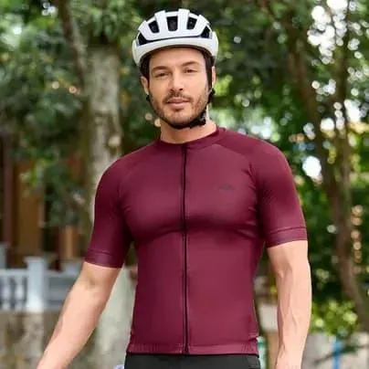 Mijitos Camiseta Manga Corta Ciclismo Vino