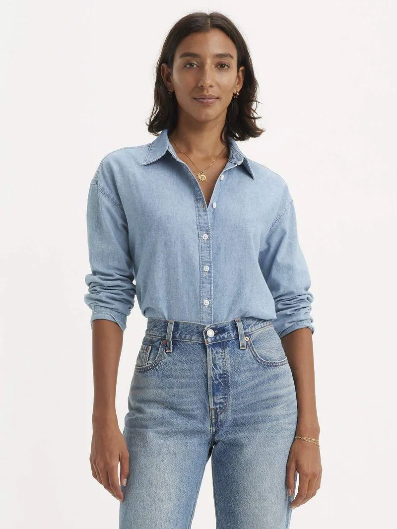 Camisa Levi’S® Western Denim Para Mujer