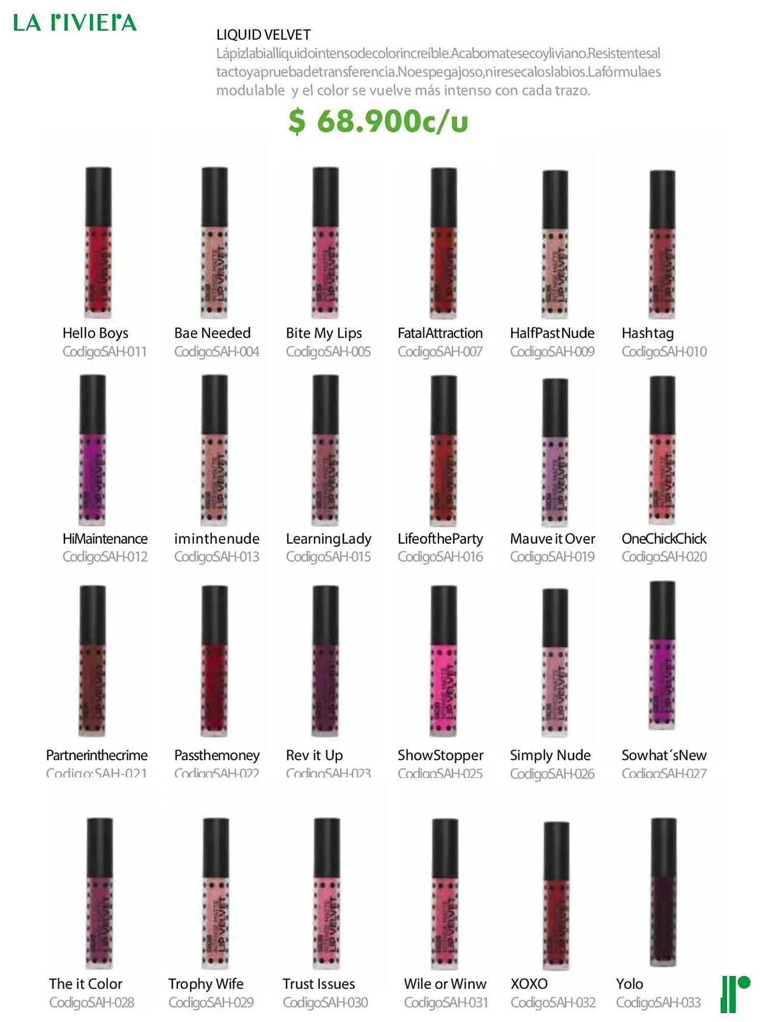 Catalogo de Catálogo La Riviera 4 de julio al 28 de agosto 2023 - Pag 16