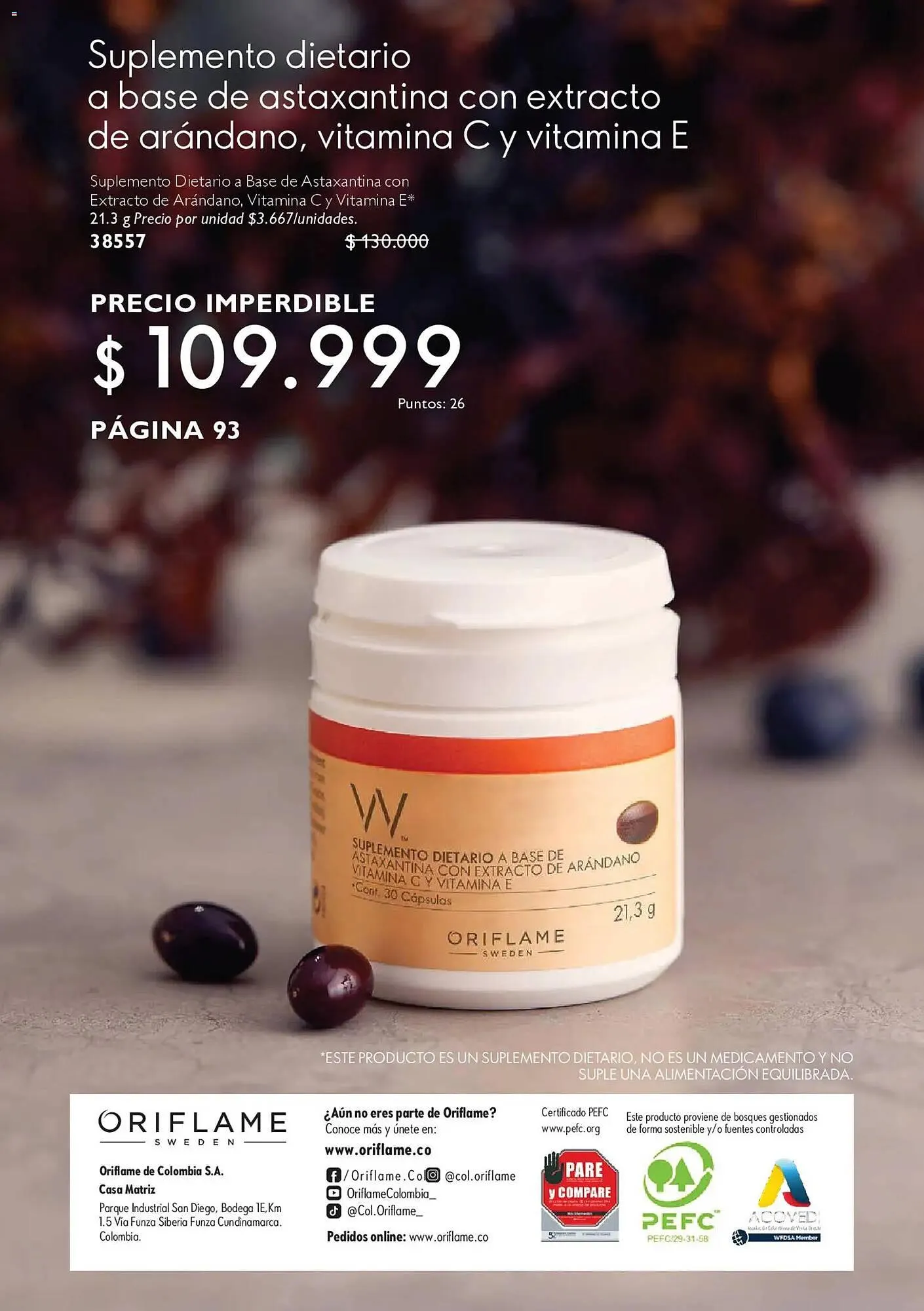 Catalogo de Catálogo Oriflame 9 de mayo al 29 de mayo 2026 - Pag 135