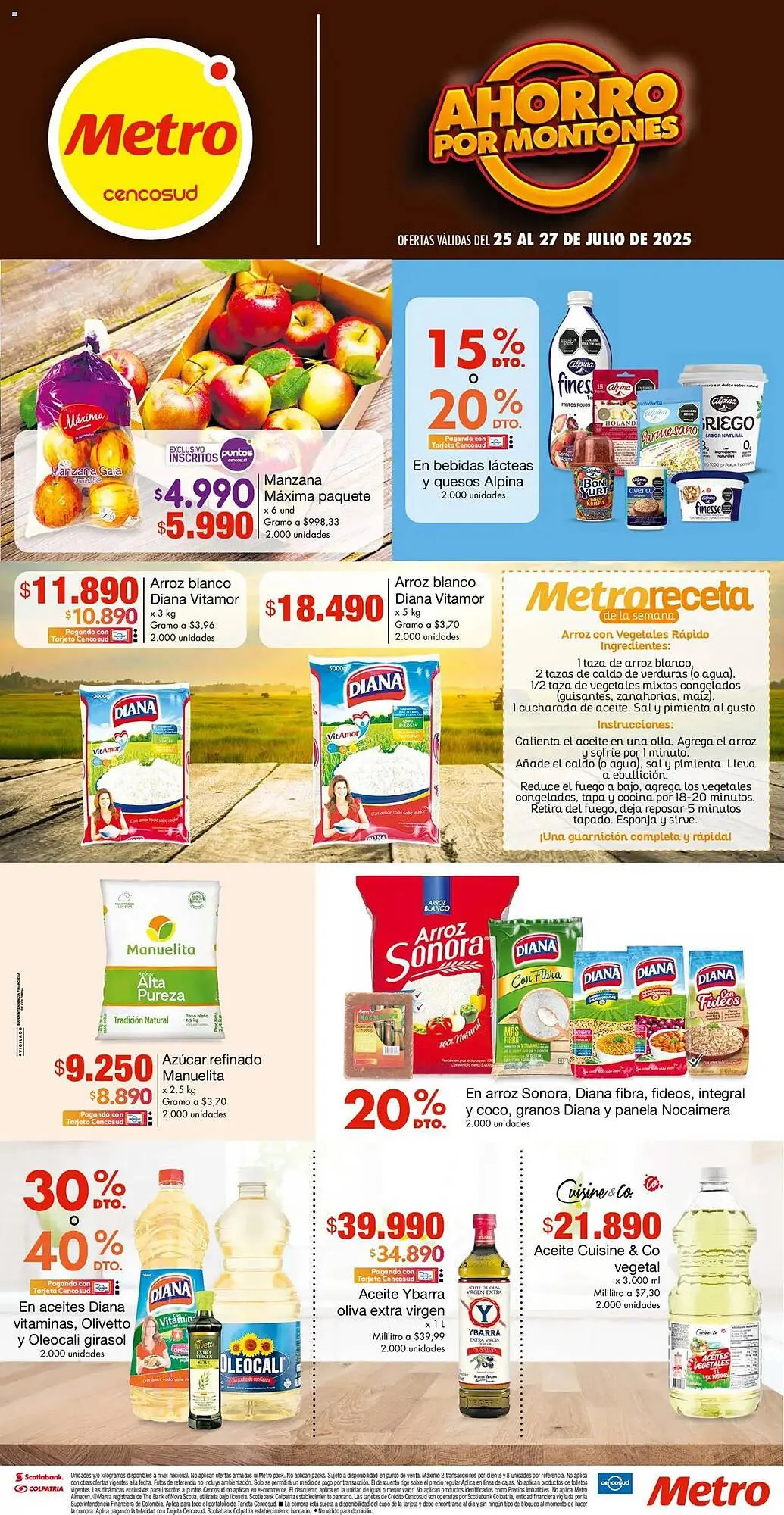 Catalogo de Catálogo Metro 25 de julio al 28 de julio 2025 - Pag 1