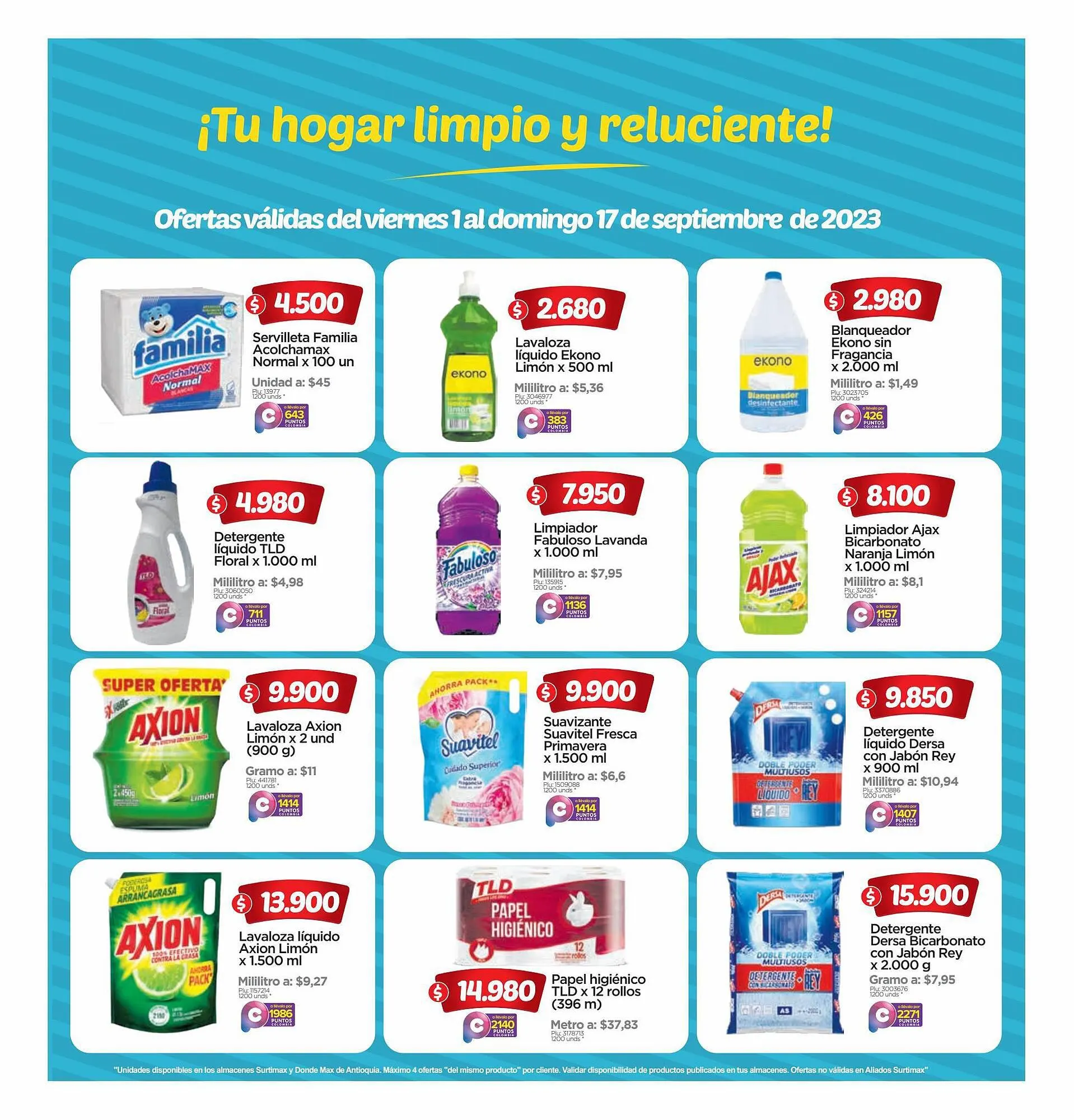 Catalogo de Catálogo Surtimax 2 de septiembre al 17 de septiembre 2023 - Pag 7