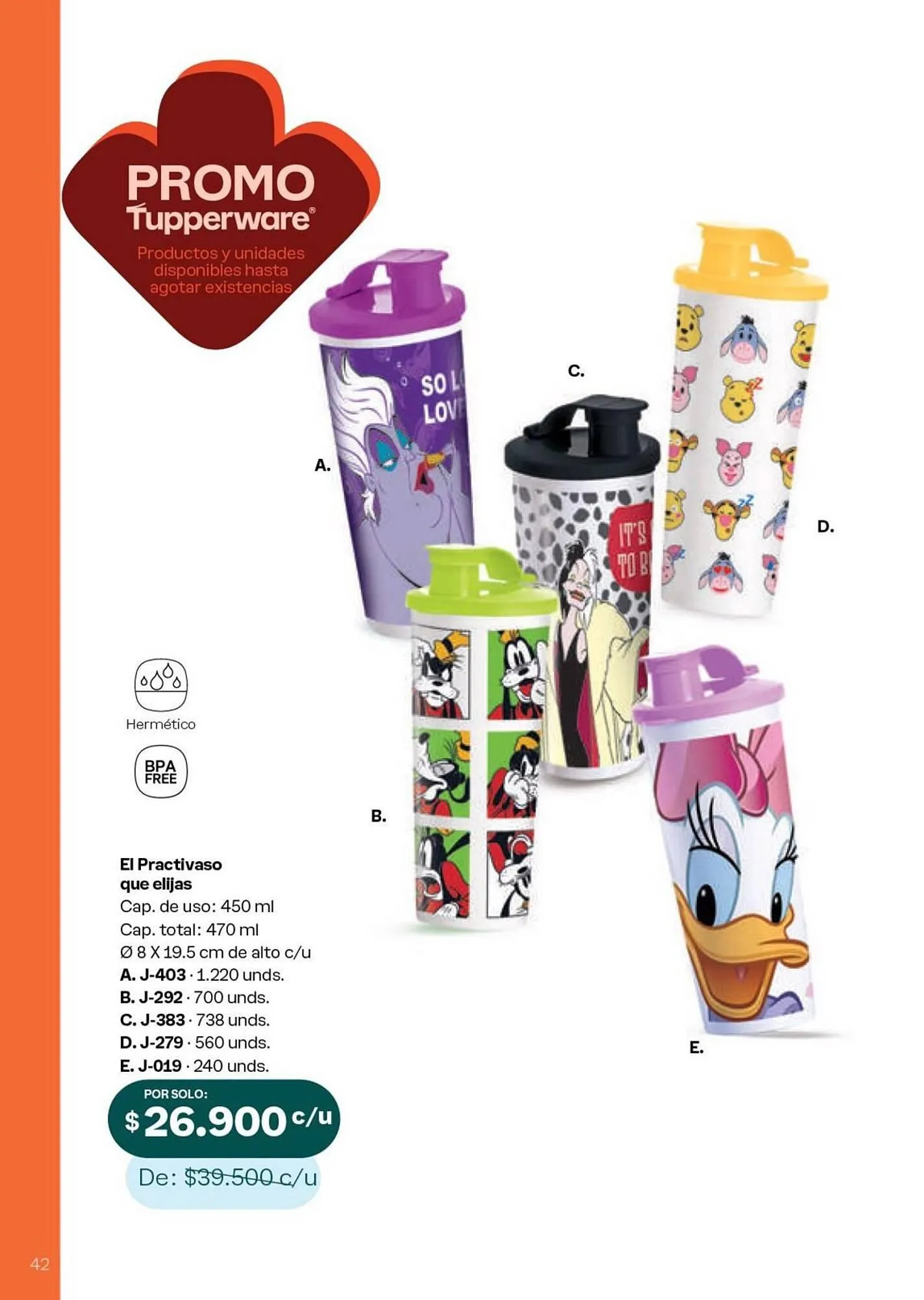 Catalogo de Catálogo Tupperware 19 de noviembre al 31 de diciembre 2024 - Pag 42