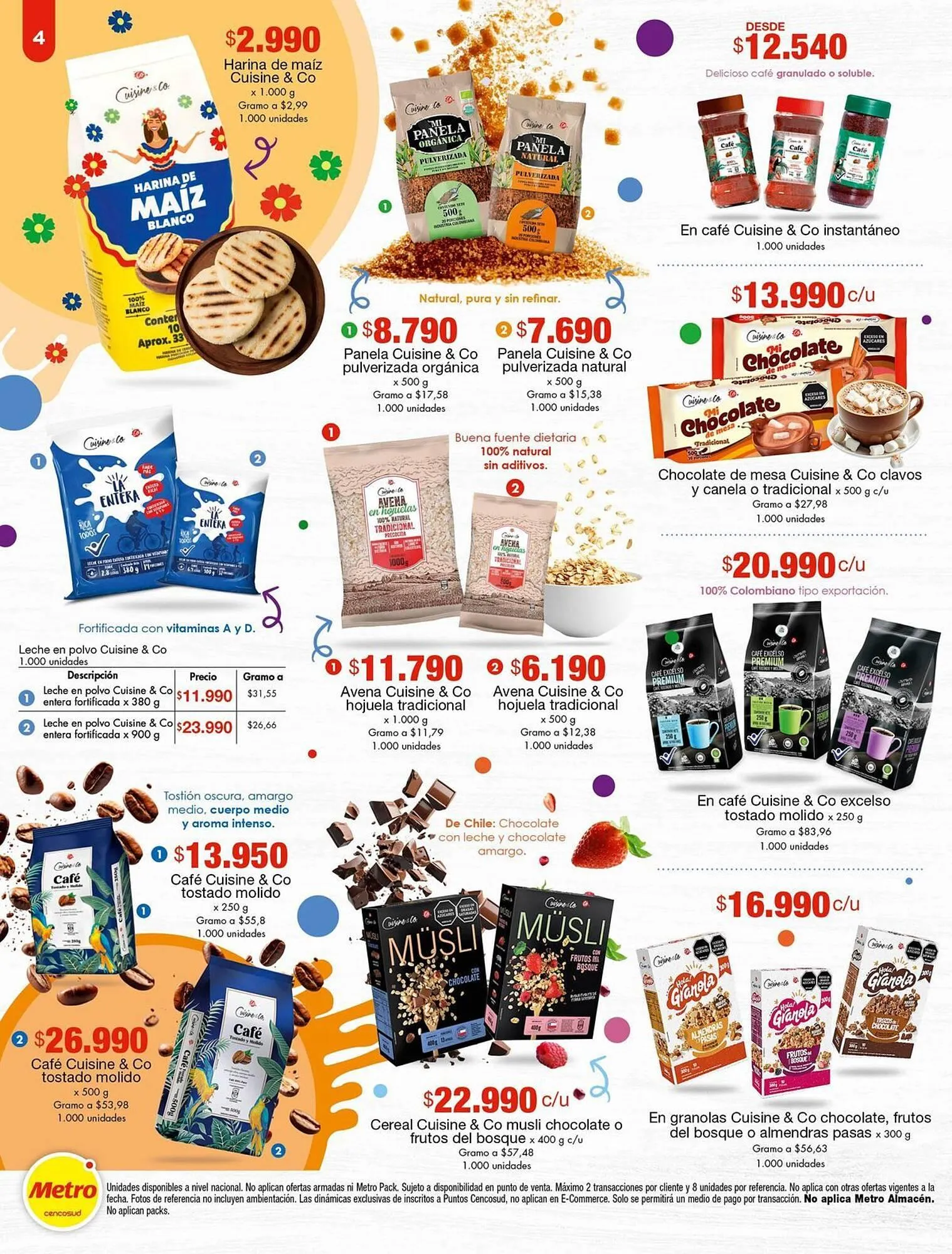 Catalogo de Catálogo Metro 28 de agosto al 17 de septiembre 2025 - Pag 4