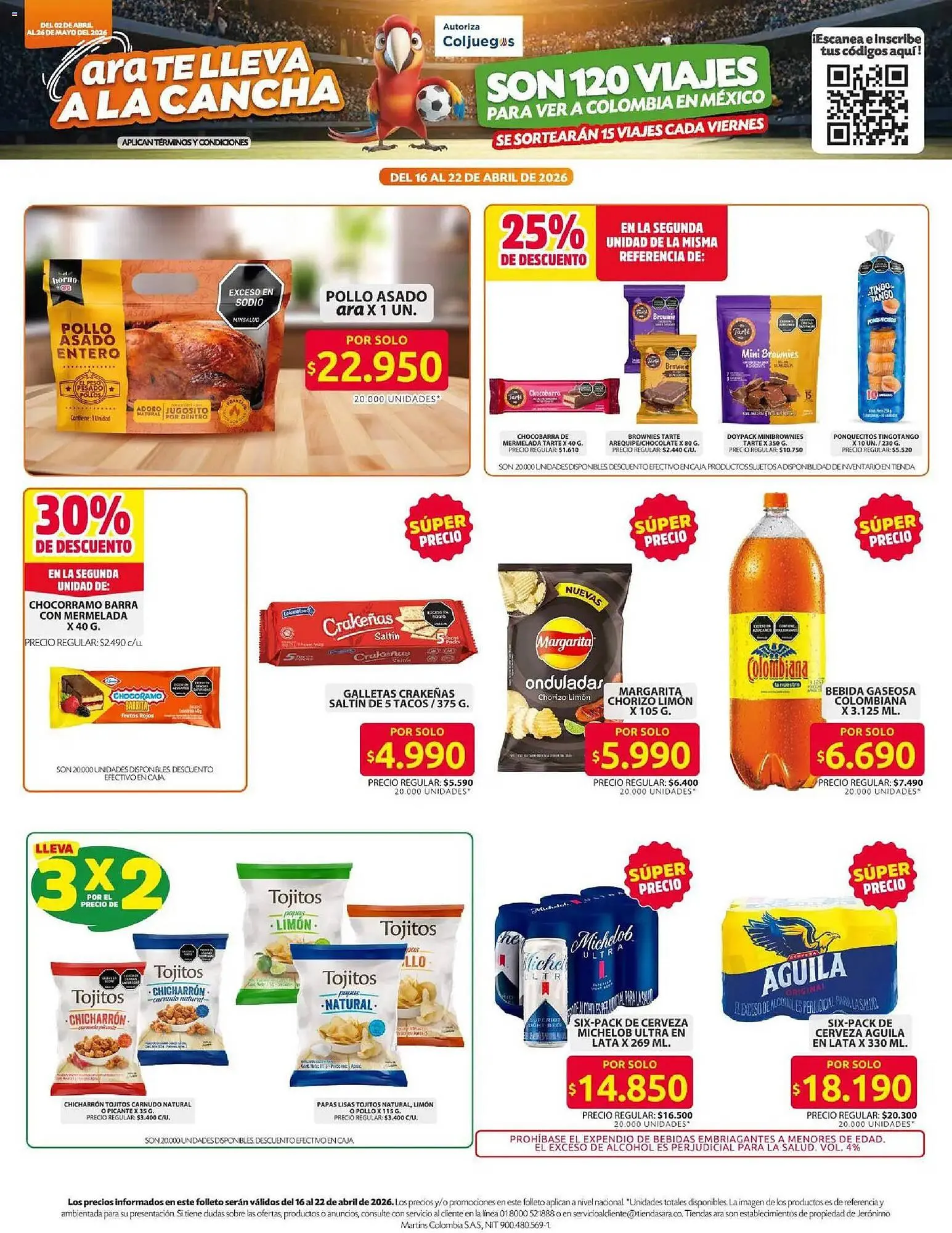 Catalogo de Catálogo Ara 16 de abril al 23 de abril 2026 - Pag 8