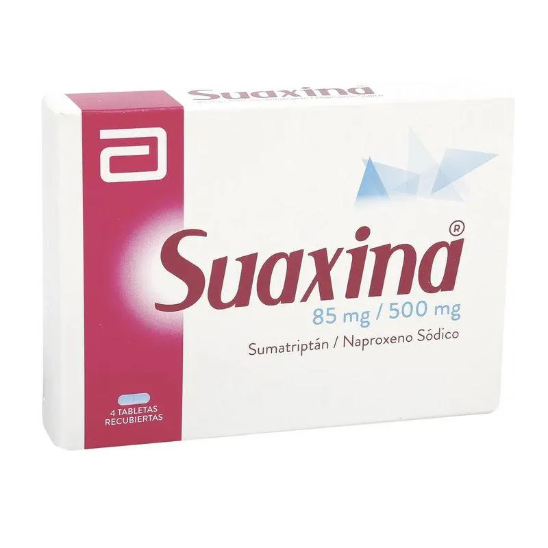 Suaxina 500/85 Mg Caja X 4 Tabletas