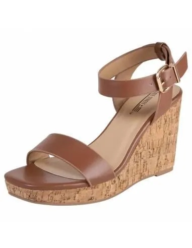 Sandalias Groovy con tacón tipo cuña para mujer