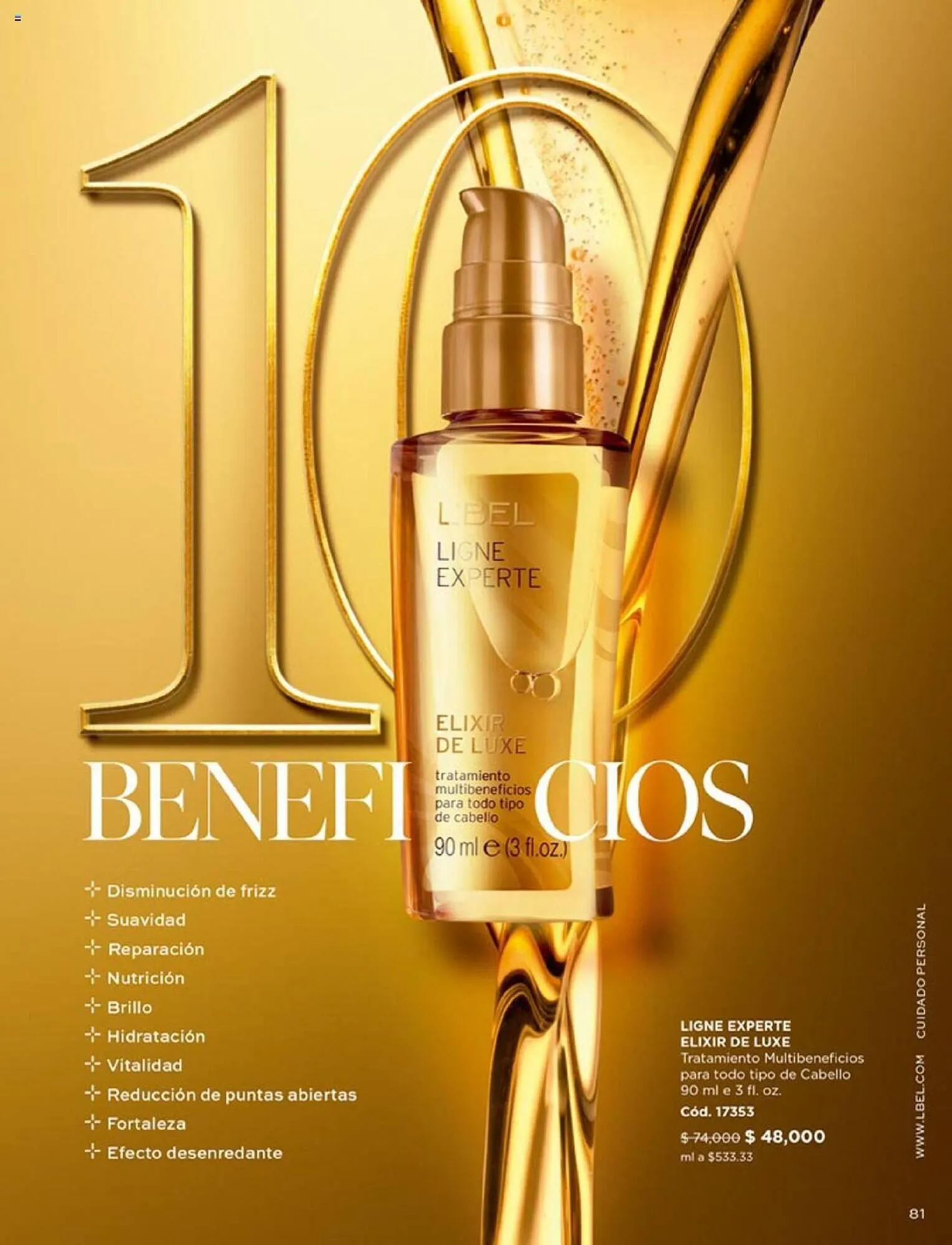 Catalogo de Catálogo L'bel 1 de agosto al 20 de agosto 2023 - Pag 81