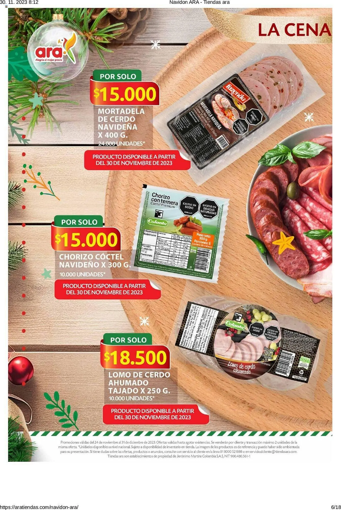 Catalogo de Catálogo Ara 24 de noviembre al 31 de diciembre 2023 - Pag 6