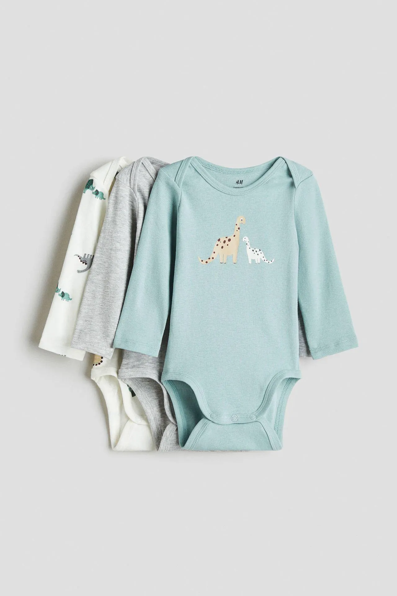 Pack de 3 bodies de punto con estampado